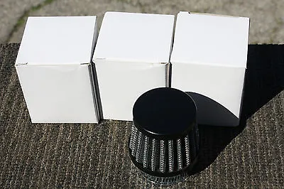 Universal BLACK Pod Air Filter 54mm Pod Filters 53mm 54 55mm K&N Style SOLD EACH • $11.99