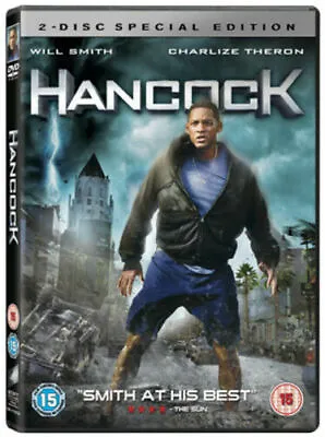 Hancock DVD Action & Adventure (2008) Will Smith Quality Guaranteed • £1.94