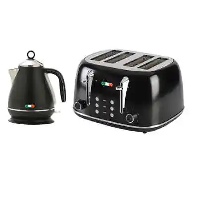 Vintage Electric Kettle And Toaster SET Combo Deal Stainless Steel Not Delonghi • $149.99