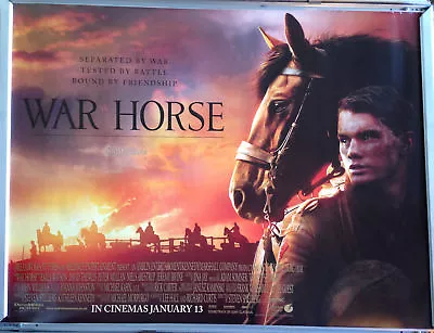 Cinema Poster: WAR HORSE 2012 (Main Quad) Jeremy Irvine Emily Watson • £19.95