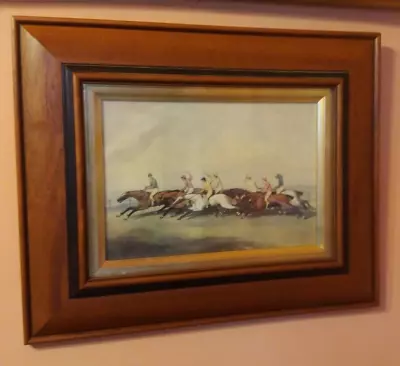 £14 • Buy Horse Racing By Samuel Howitt Framed  Picture Print
