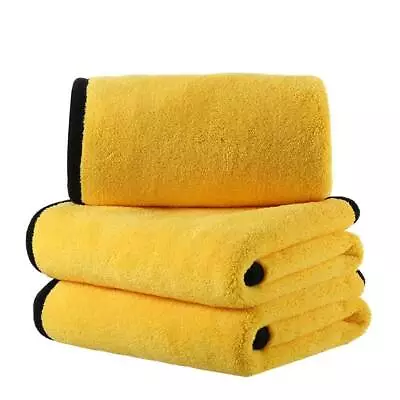 Bulk 800GSM Premium Plush Microfiber Towel Professional Car Wash Drying Cleaning • $11.99