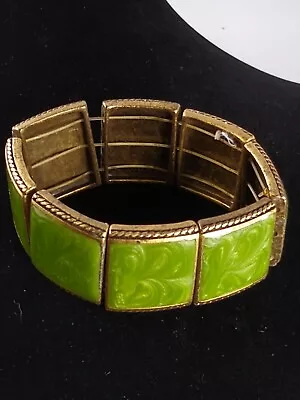 Vintage Bracelet - One Size - Green • $14.69