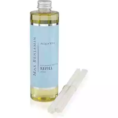 Max Benjamin Acqua Viva Refill For Luxury Diffuser Home Fragrance Oil Diffuser • $29.36