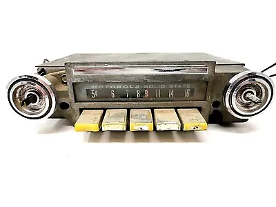 Vintage Motorola AM Car Radio Model PC66A Serial # 2116                  WY559 • $21.51