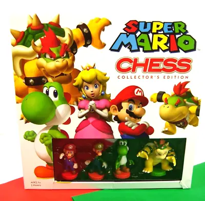 USAopoly Super Mario Chess Collectors Edition Board Game 2010 • $19.99