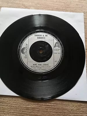 Siouxsie And The Banshees Hong Kong Garden 7 Inch Vinyl Single 1978  • £8.50