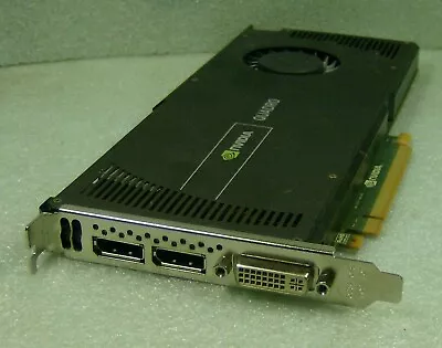 NVidia Quadro 4000 2gb 2xDisplayPort+DVI PCIe Video Card [Dell:731Y36WTYT] • $19.97