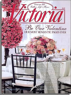 Victoria Magazine - 1997 February - Our Most Romantic Valentine Pages Ever! • $7.99