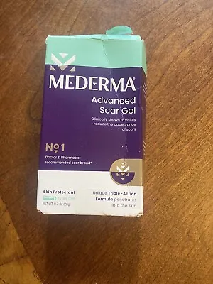 Mederma Advanced Scar Gel Skin Protectant  0.7 Oz. Tube Condition Unknown 👋READ • $11.25