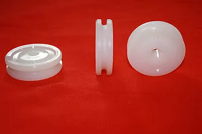 £5 • Buy 52mm Round U Groove Nylon Pulley Wheel Roller , Various Groove Size High Quality