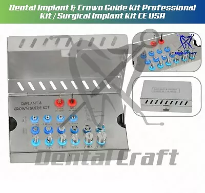 Dental Implant & Crown Guide Kit Professional Kit / Surgical Implant Kit CE USA • $249.99