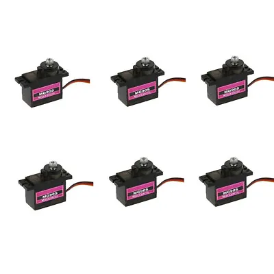 10Pcs MG90S Micro Metal Gear 9g Servo For RC Plane Helicopter Boat Car 4.8V- 6V◁ • $16.30