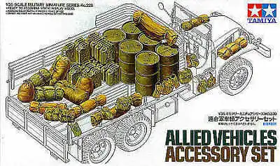 TAMIYA 35229 Allied Vehicles Accessory Set 1:35 Military Model Kit • £10.95