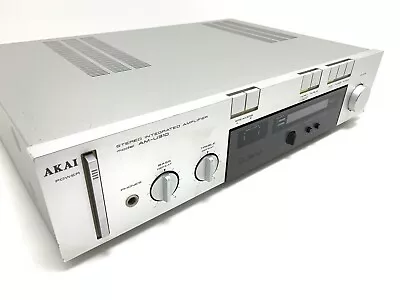 Akai AM-U310 Stereo Integrated Amplifier 80Watts RMS Vintage 1982 Work Good Look • $474.91