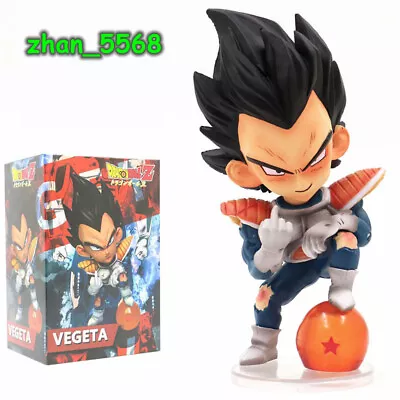 Anime DragonBall Z Vegeta Erect Middle Finger 15cm PVC Figure New In Box • $21.99