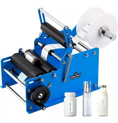 Bottle Labeling Machine With Swing Arm Manual Round Bottle Labeler • $125