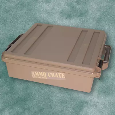 Military Ammo Box Plastic Ammo Storage Case Ammunition Crate Utility 85 LBS • $32.59