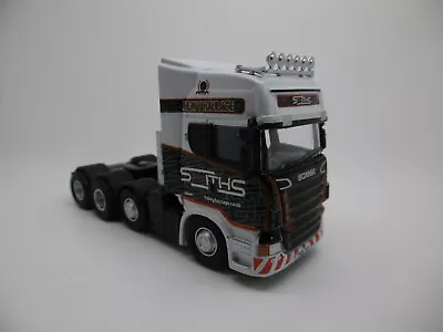 Oxford Truck 8x4 Heavy Haulage Scania Topline  Smiths - Bridgend 1:76 Code 3 NEW • £16.95