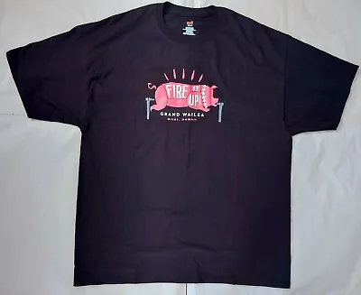 Fire It Up! Grand Wailea Maui Hawaii Mens Souvenir Tshirt Hanes 2XL Party BBQ • $9.62