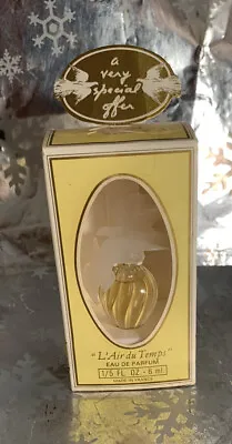 ❤️Vintage NINA RICCI  L'Air Du Temps  Eau De Parfum Lalique  1/5 Fl Oz RARE NIB • $49