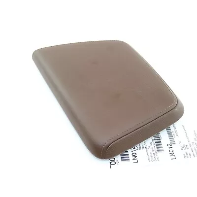 Volvo OEM Brown Leather Armrest Cover Console Lid Fits S90 V90 XC90 16-24 • $85