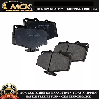Front NAO Brake Pad Set For 1988-1991 4Runner 1988-1995 Toyota Pickup 4WD • $16.45