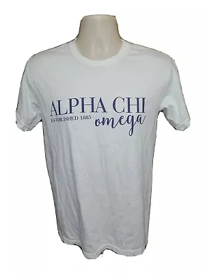 $20 • Buy Alpha Chi Omega Est 1885 Adult Small White TShirt
