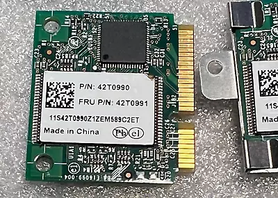 New Lenovo 42T0991 42T0990 2GB Half Mini PCI-e Turbo Memory Card • $14.95