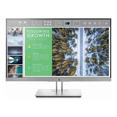 HP EliteDisplay E243 23.8  FHD Monitor 1920x1080 DisplayPort HDMI VGA USB 1YrWty • $169