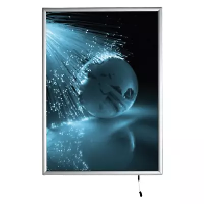 Alumi-Signs LED Illuminated Advertising Frame Poster Snap Clip Display Frame • £299.99