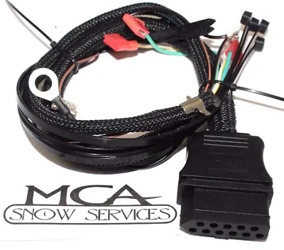 Western Fisher Snow Plow 3 Pin Ultra Mount Plow Side Wire Harness 26359  • $89.99