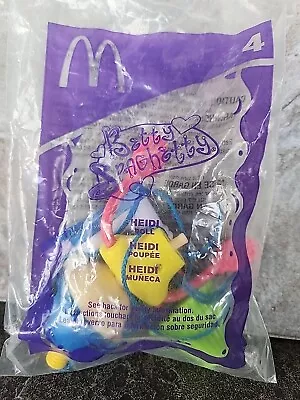 Vintage NEW 2003 McDonald's Betty Spaghetty Heidi Doll Action Figure Sealed • $9.95