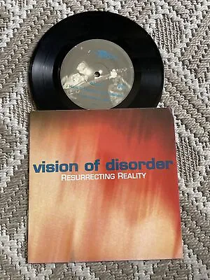 Vision Of Disorder - Resurrecting Reality-  7  Black Vinyl - NYHC - Crisis 1998 • $36