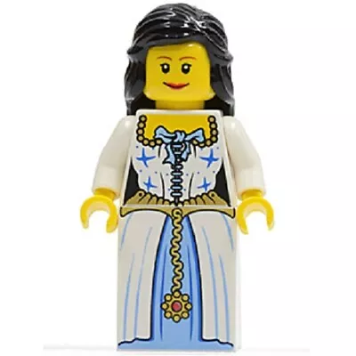 Lego Pirate Brickbeard's Bounty Admiral's Daughter Maiden Minifig From 6243 NEW • $17