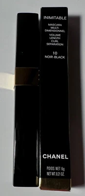 $29.74 • Buy CHANEL 10 Noir Black Inimitable Mascara Full Size New In Box