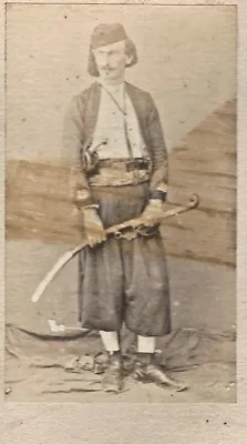 Cdv  Mameluke Holding Saber • $20