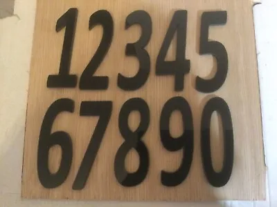 House Numbers/Letters Acrylic (Recycled Materials) • £1.25