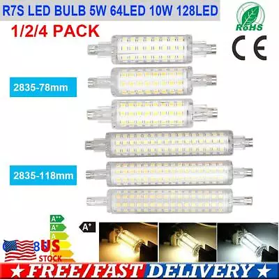 60W 100W R7S 78mm 118mm LED Corn Lamp Replace Halogen Bulb Flood Light Outdoor • $13.59