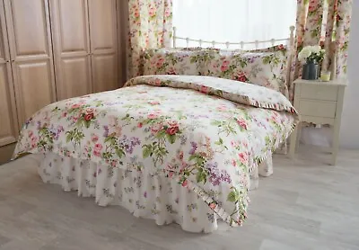 £49.99 • Buy Country Dream Style Delphine Floral Multi Colour Design Bed Linen Curtains