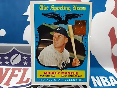 ⚾️1996 Topps Sporting News All Star Reprint Mickey Mantle #564 • $2.35