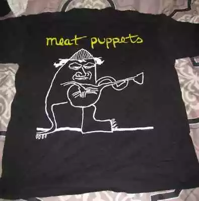 Meat Puppets T-Shirt Short Sleeve Cotton Black Men All Size S To 5XL • $22.99