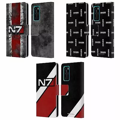 Official Ea Bioware Mass Effect 1 Graphics Leather Book Case For Huawei Phones 4 • $9.95
