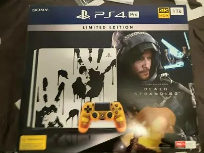 $650 • Buy Sony PlayStation4 PS4 Pro DEATH STRANDING Limited Edition CONSOLE BARELY USED