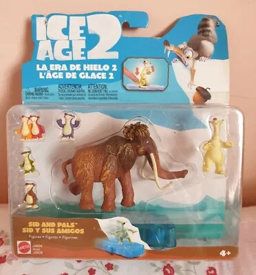 Mattel 2005 Ice Age 2 The Meltdown Sid And Pals Figure Set Mini Sloths Rare Toy • £89.99