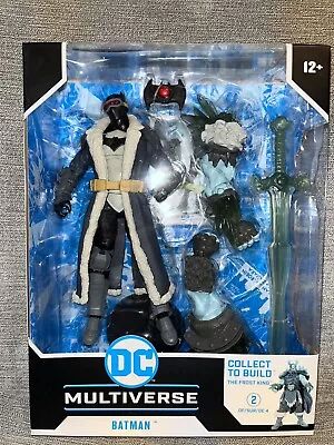 DC Multiverse McFarlane Toys 7  Figure - Endless Winter BAF (Frost King)- Batman • $35