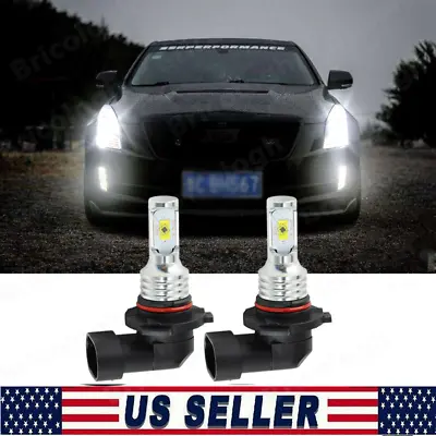 For Cadillac ATS 2013-2019 2x 9012 LED Headlight Hi/Low Beam 6000K White Bulbs • $18.16