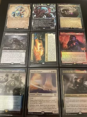 Magic The Gathering Mythic / Rares 9 Cards Bundle NM - Cheap • £4.99