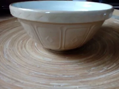 Vintage Mason Cash Church Gresley 24 Beige Mixing Bowl 24cm X11cm • £8