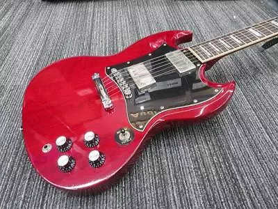 Grass Roots Electric Guitar G-SG55L Red Used Product Shipping From Japan　 • $353.81